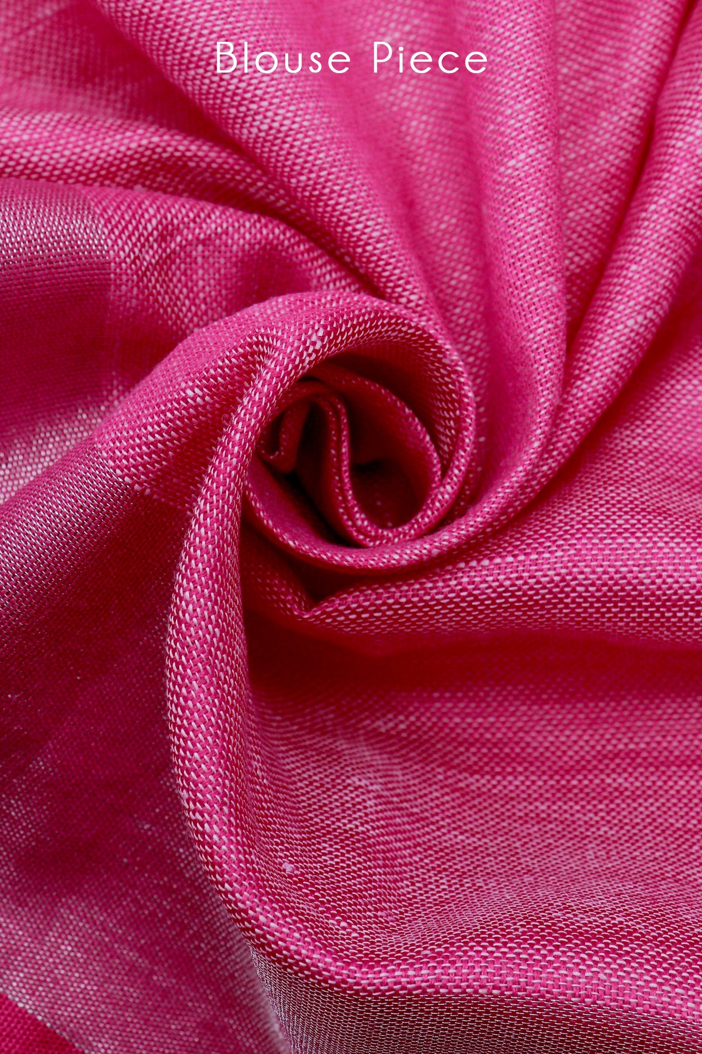 Teejh Pink Champagne Linen Mahapar Saree