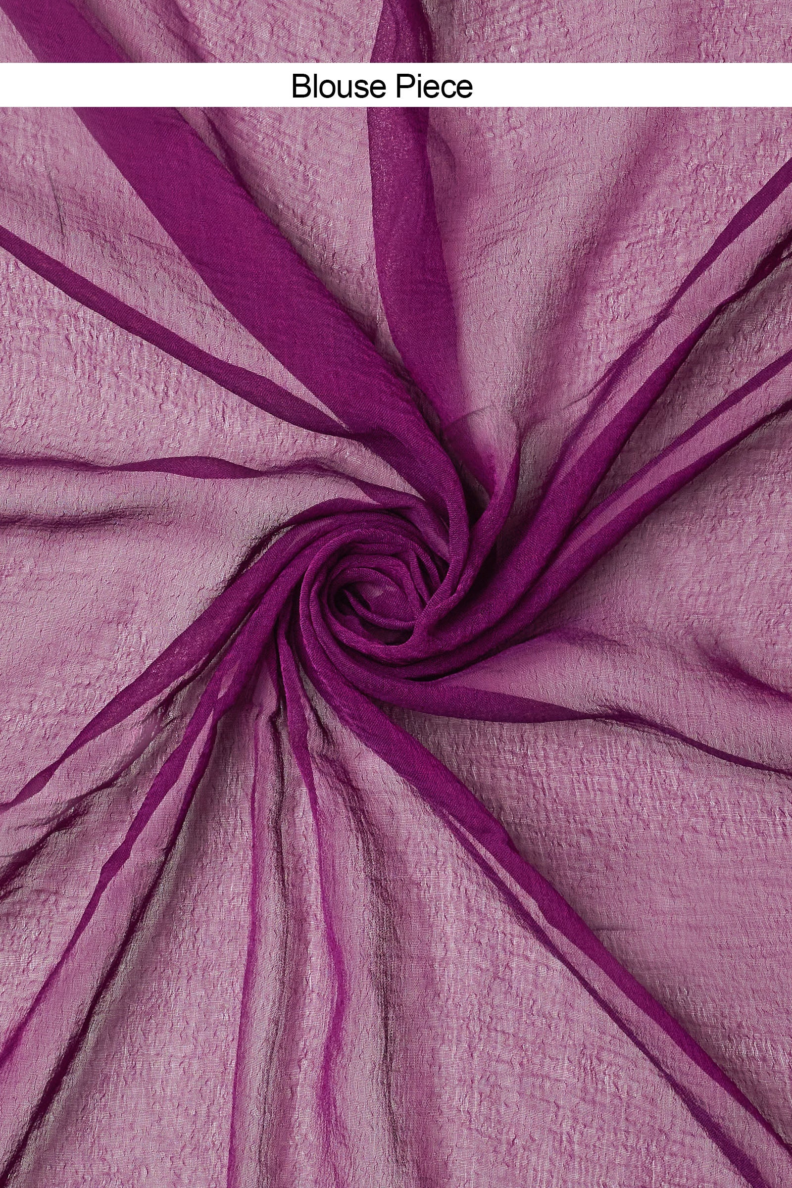 Teejh Sparsh Chiffon Purple Leheriya Saree