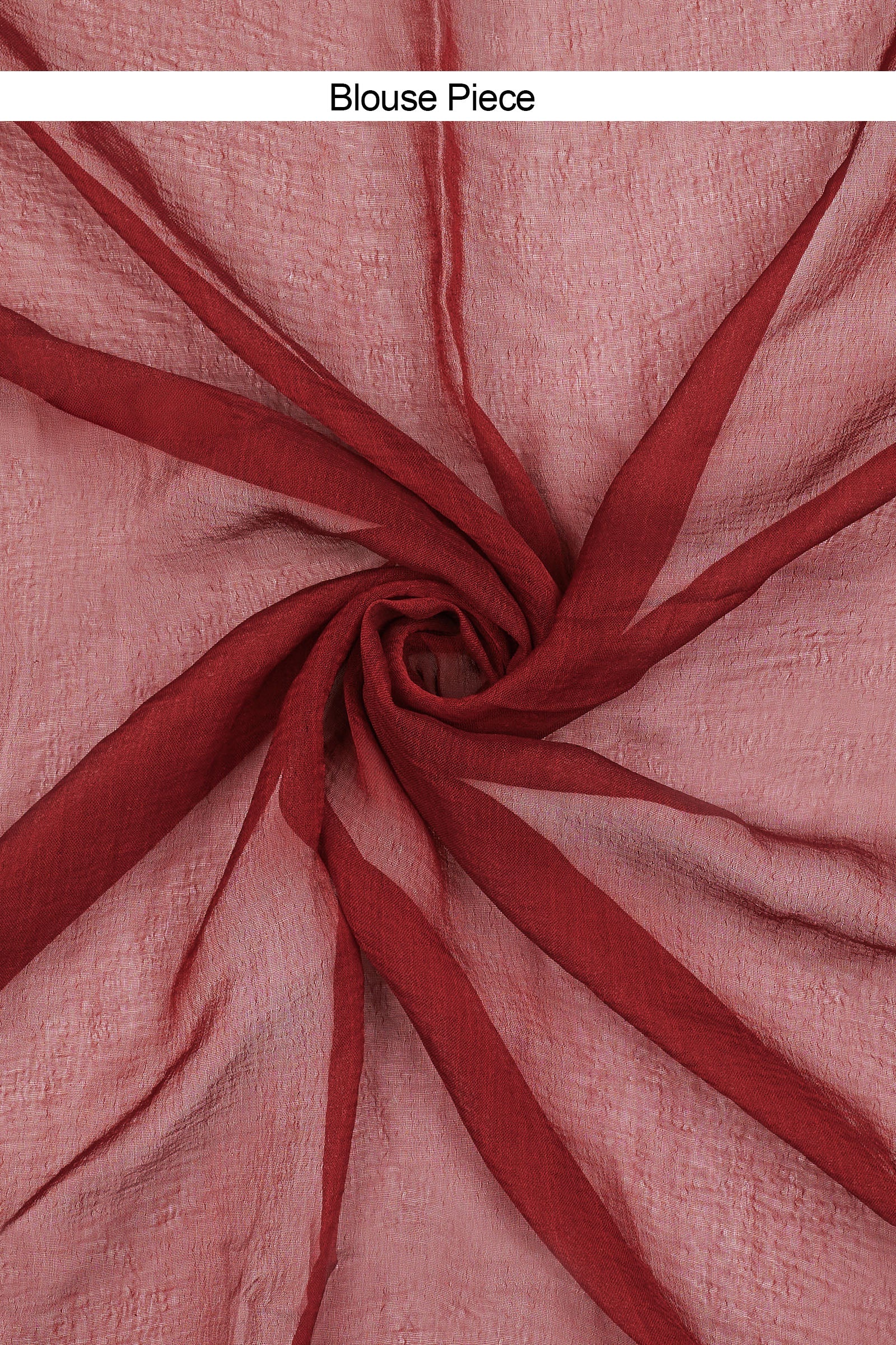Teejh Madira Chiffon Wine Leheriya Saree