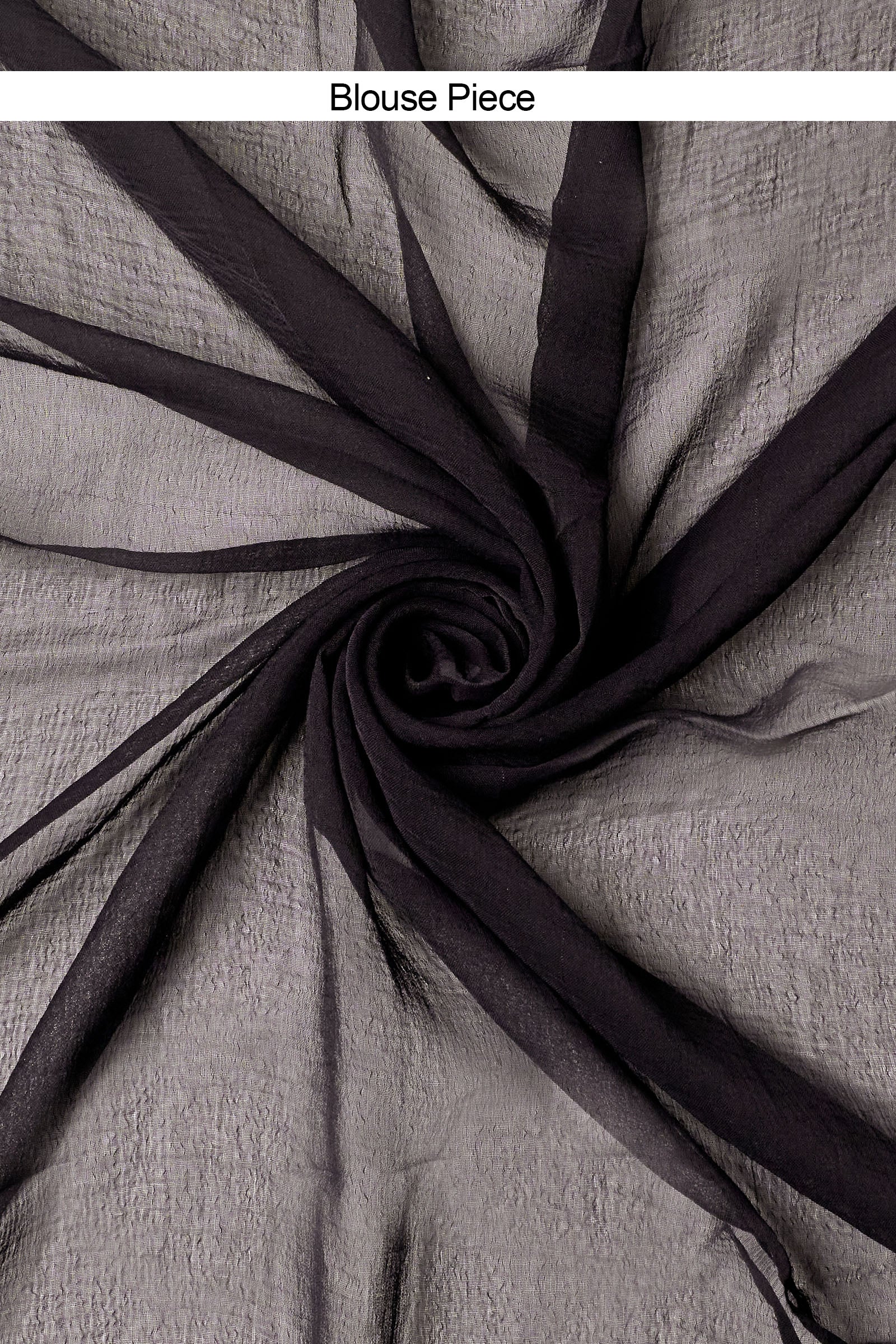 Teejh Kal Chiffon Black Leheriya Saree
