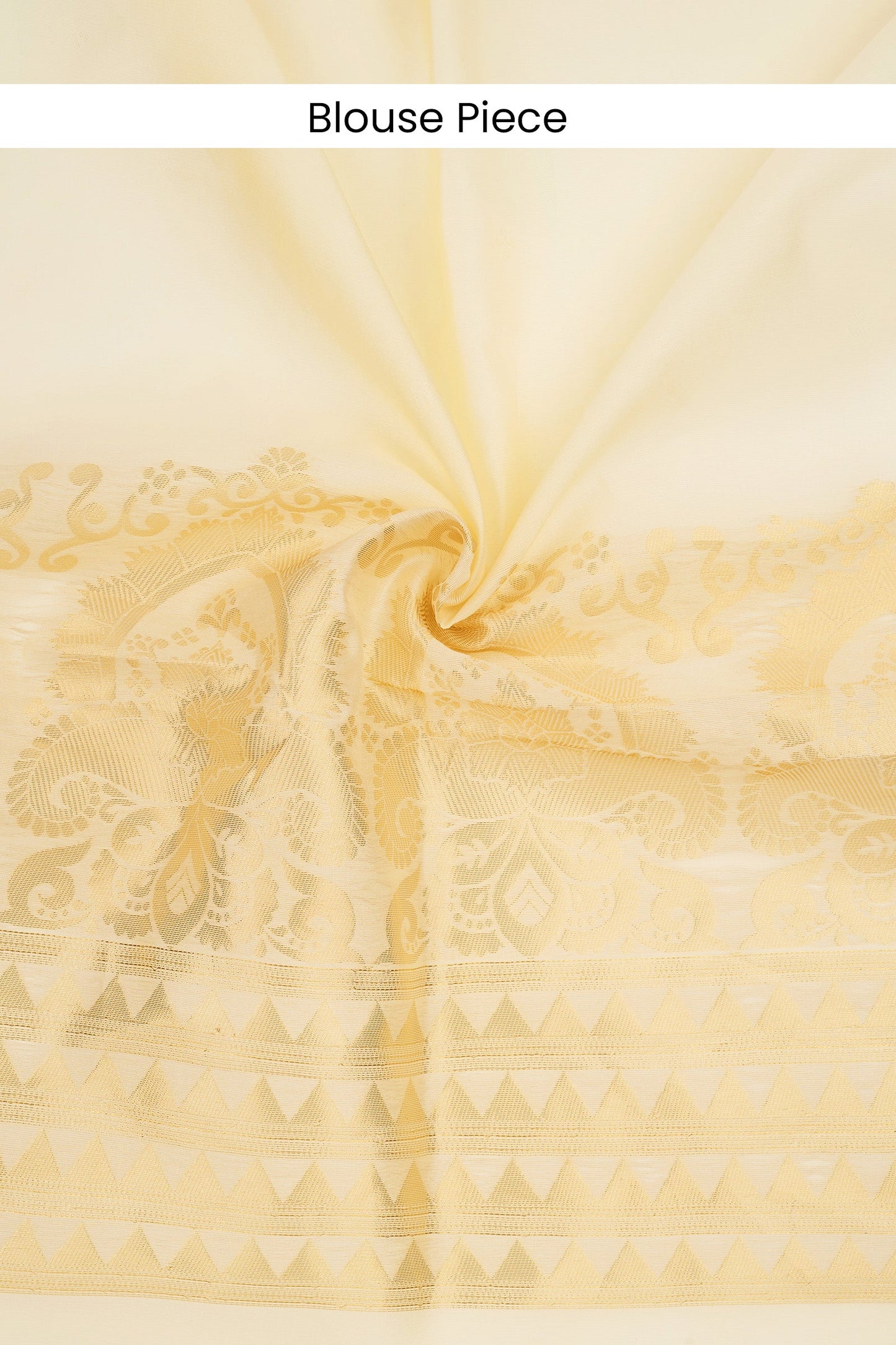 Teejh Varnitha Semi Silk Off white and Golden Kasavu Saree
