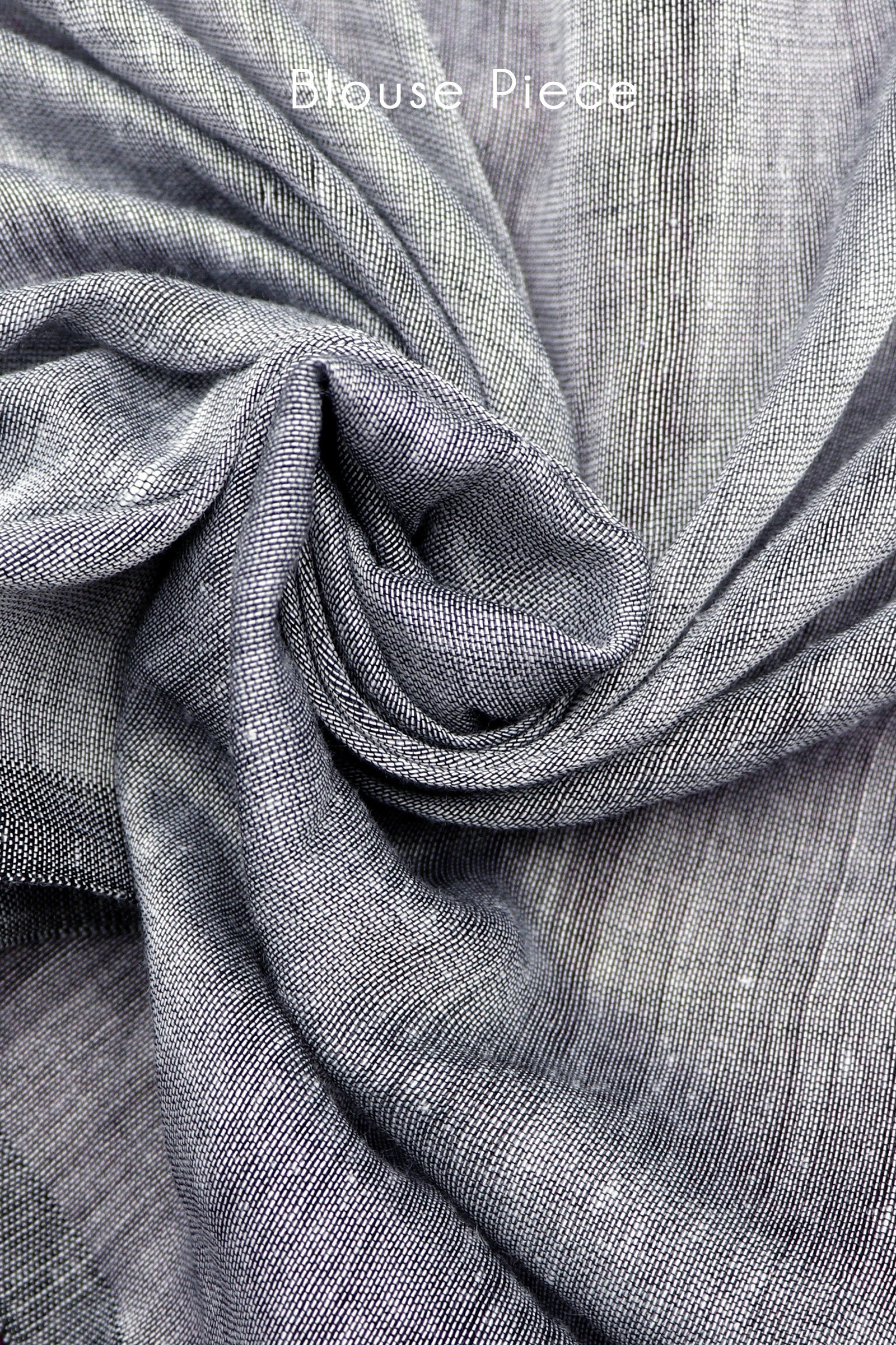 Teejh Raisin Purple and Grey Mulmul Cotton Saree