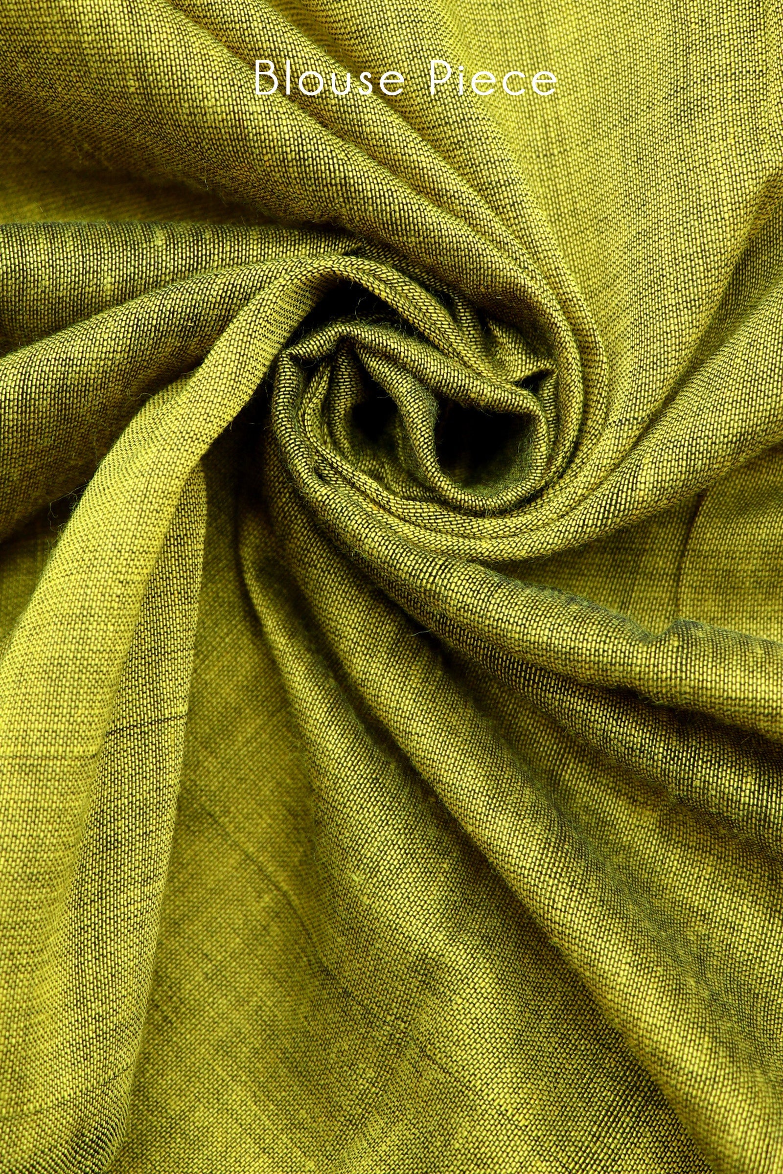 Teejh Parakeet Green and Blue Mulmul Cotton Saree