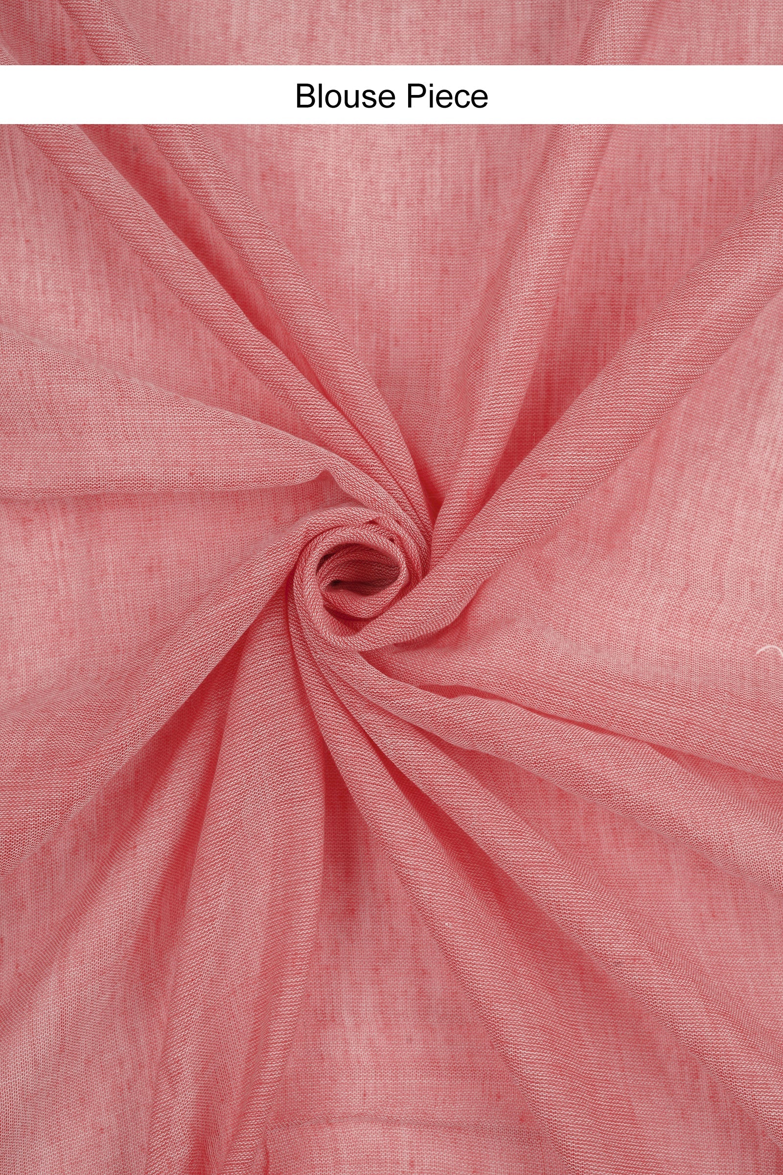 Teejh Sunset Pink Mulmul Saree
