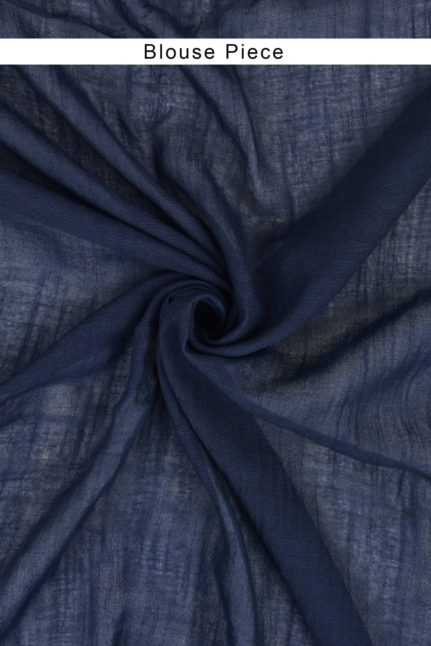 Teejh Suneheri Blue and Yellow Tie and Dye Linen Cotton Saree With Blouse Piece