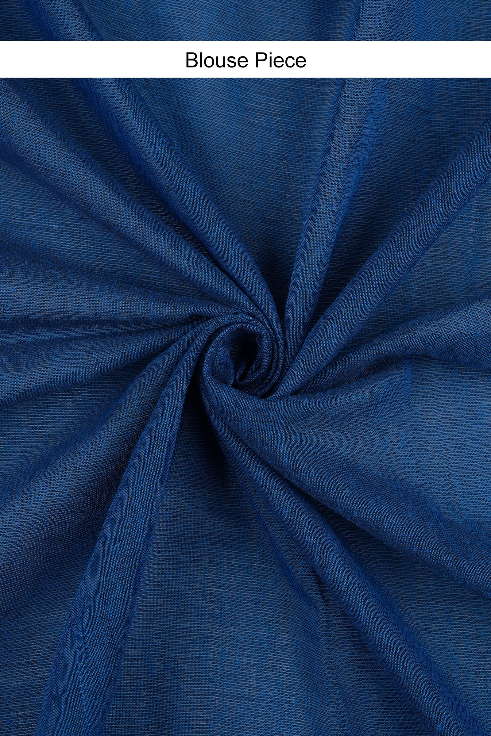 Teejh Kaira Blue Mulmul Saree