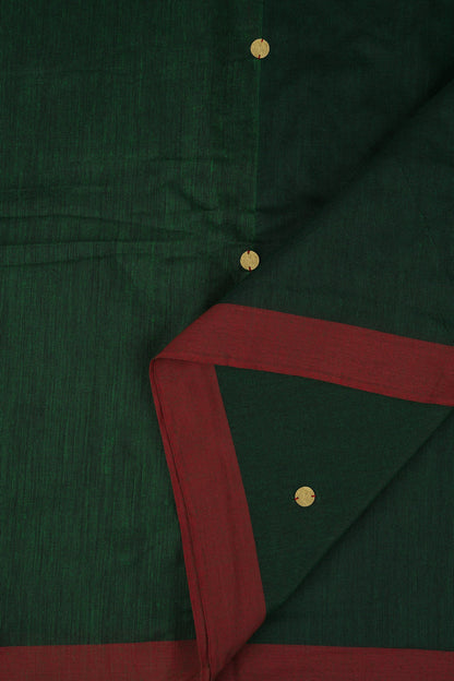 Teejh Savali Green Mulmul Saree