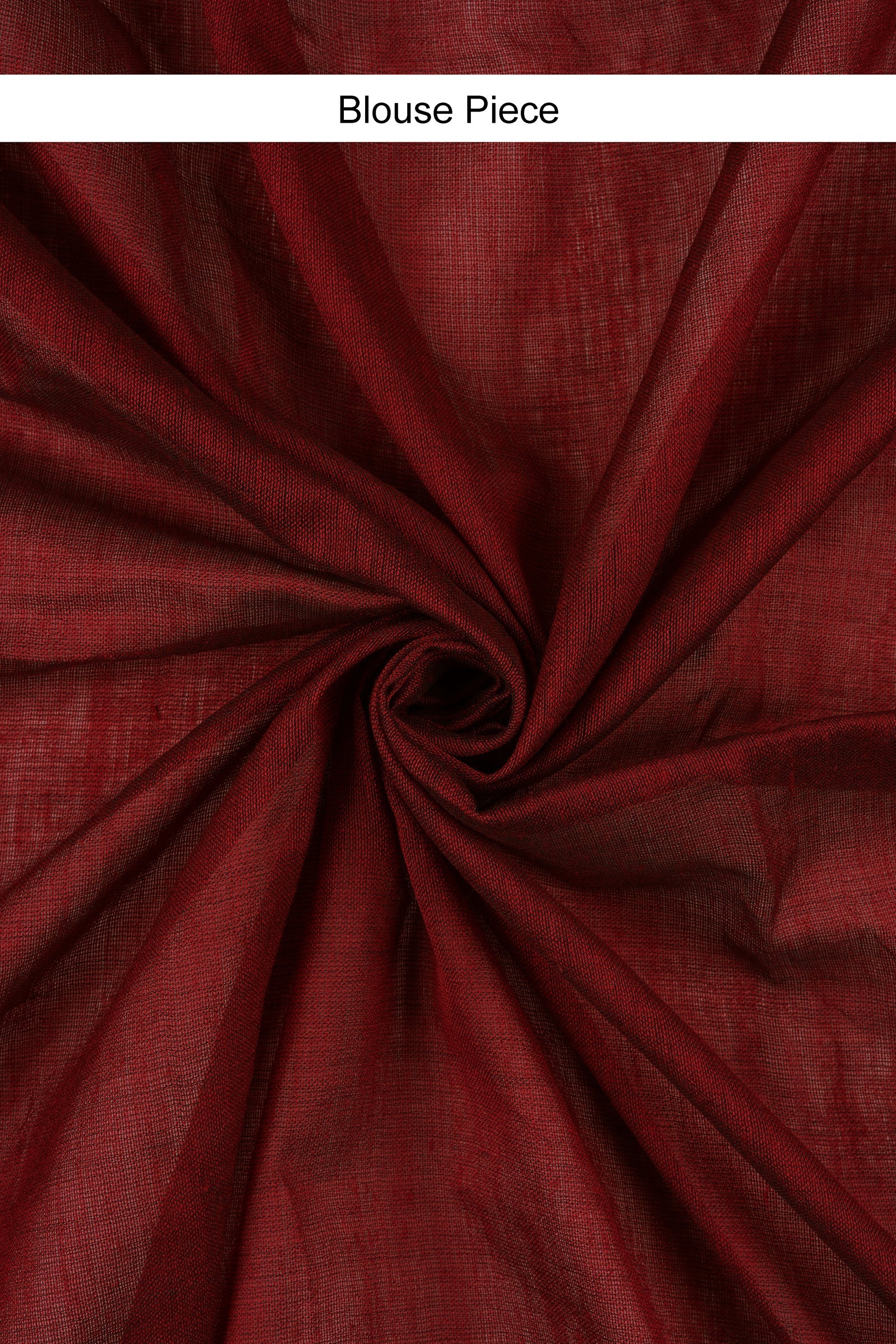 Teejh Varuni Rust Orange & Maroon Mulmul Saree