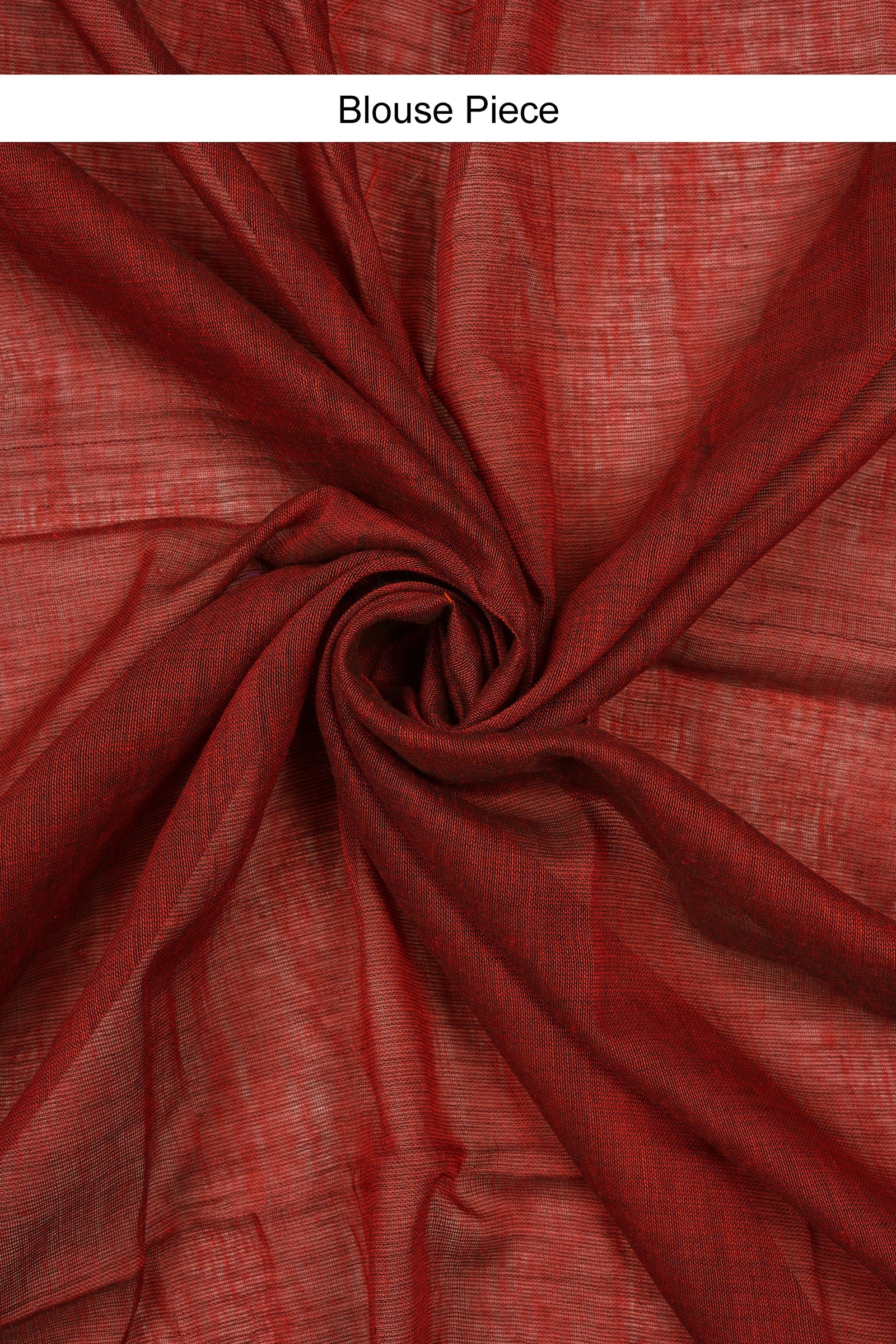 Teejh Takshi Maroon Mulmul Saree
