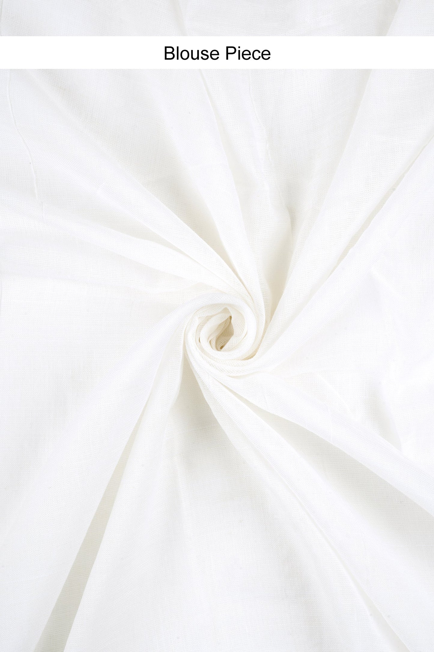 Teejh Jaina Off White Handwoven Saree