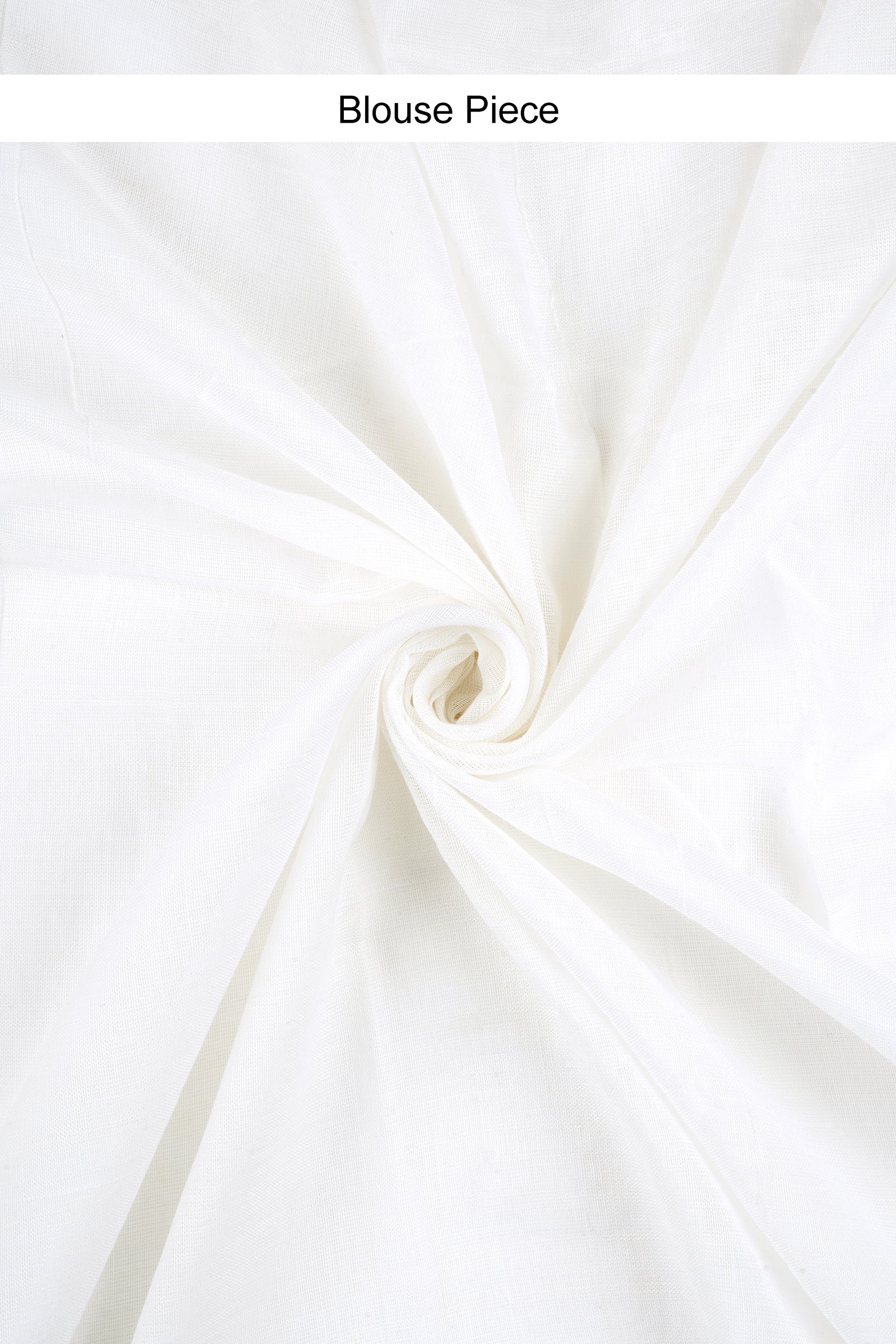 Teejh Jaina Off White Handwoven Saree