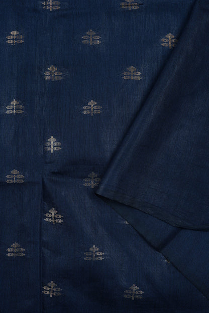 Teejh Lasya Blue  Cotton Silk Saree
