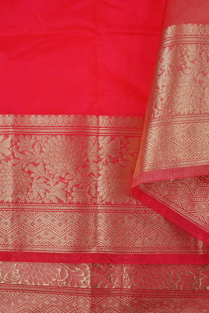 Teejh Zunaira Red Organza Saree