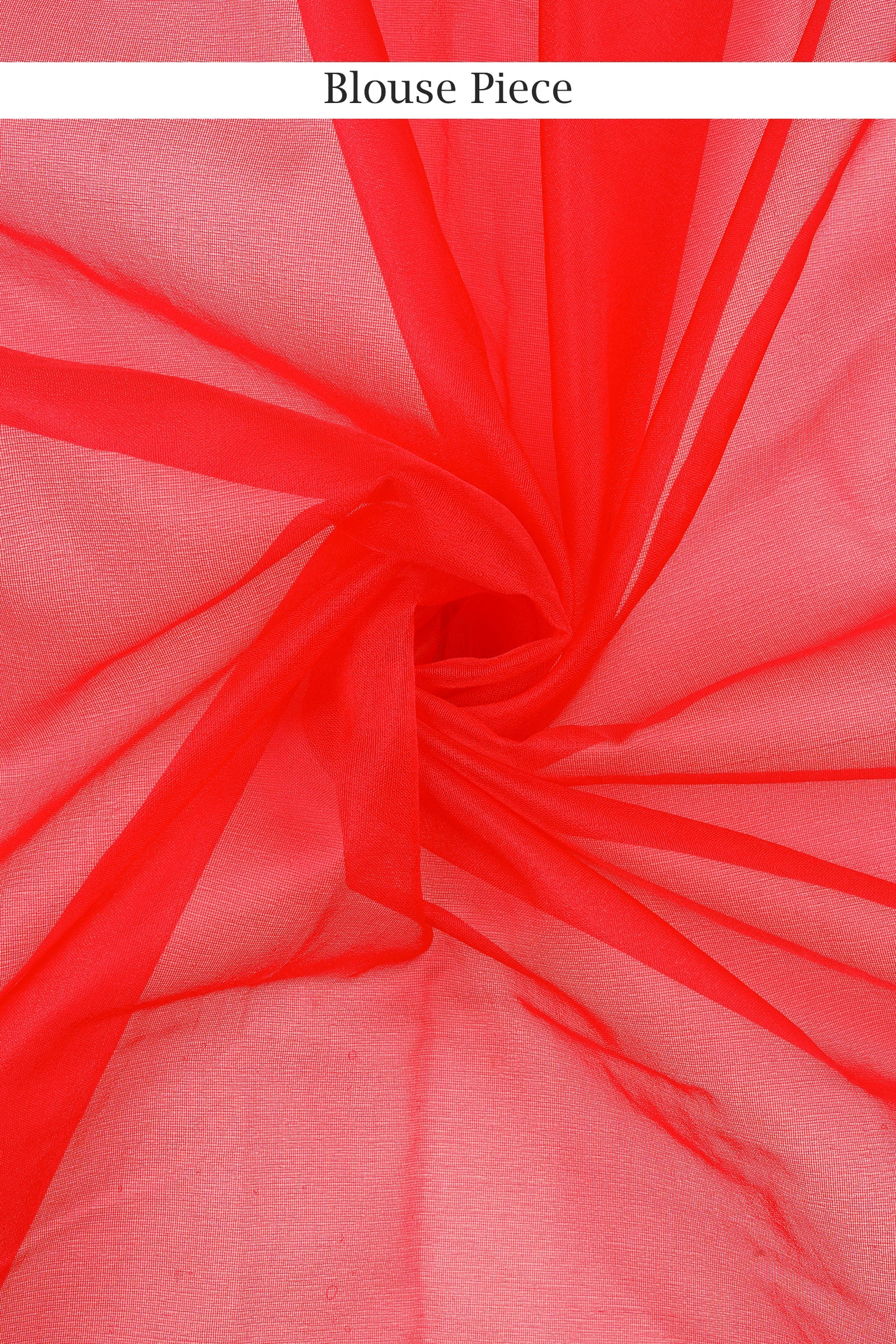 Teejh Zunaira Red Organza Saree