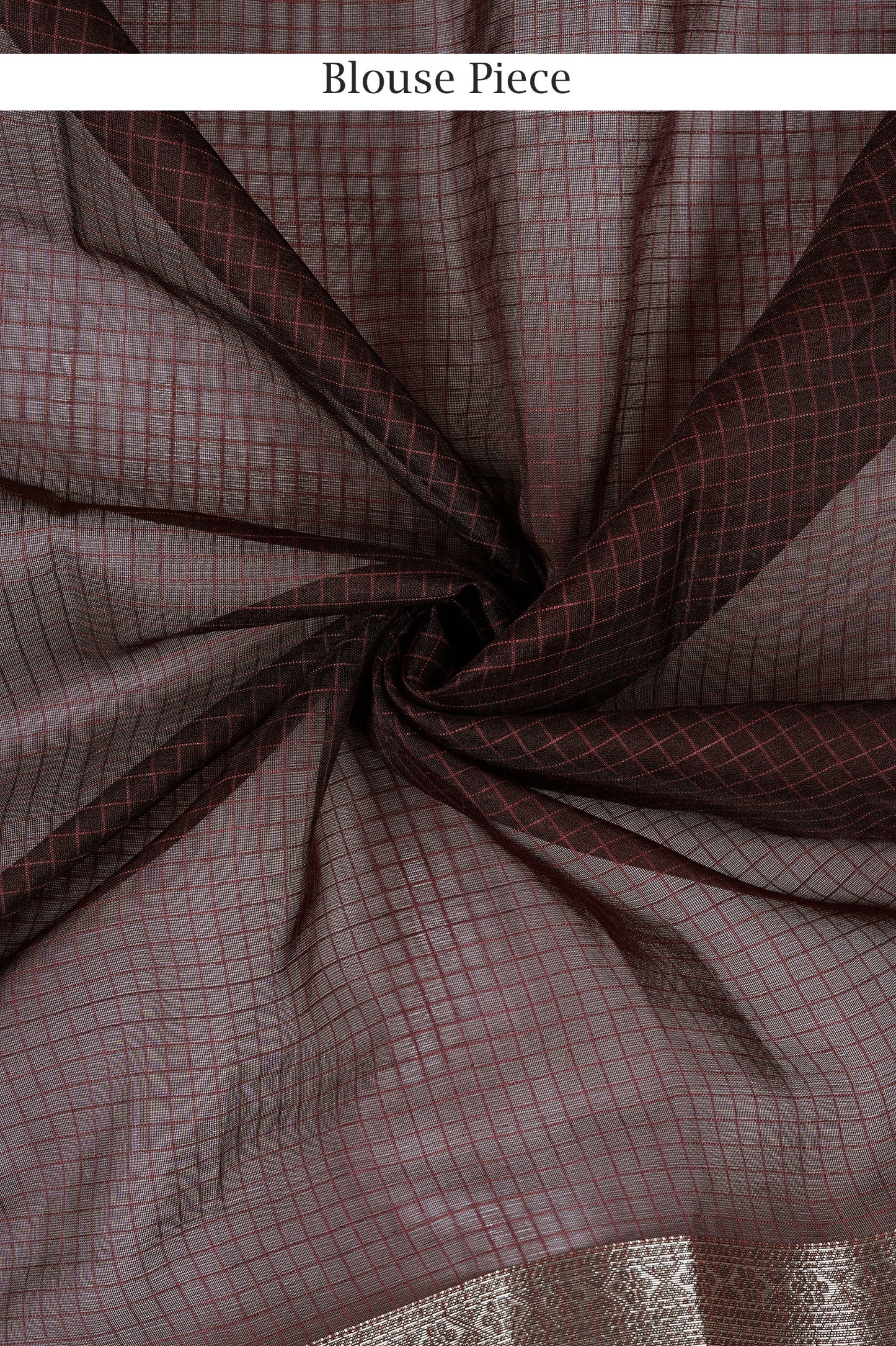 Teejh Samara Brown Organza Saree