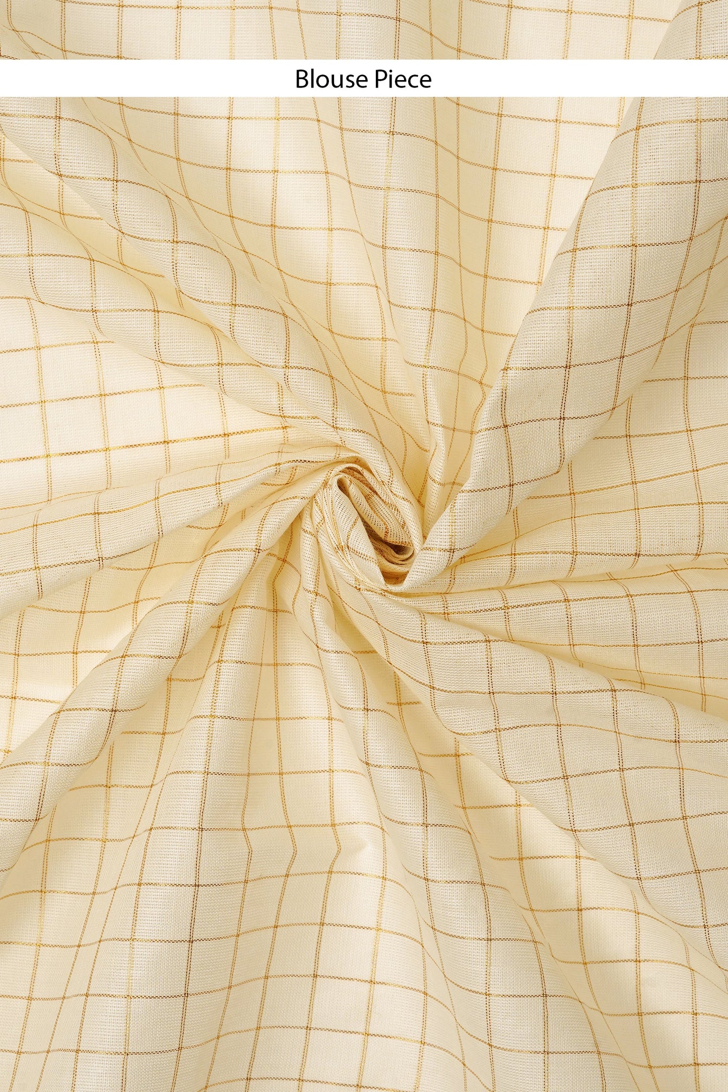 Teejh Padma White and Gold Kerala Cotton Kasavu Saree