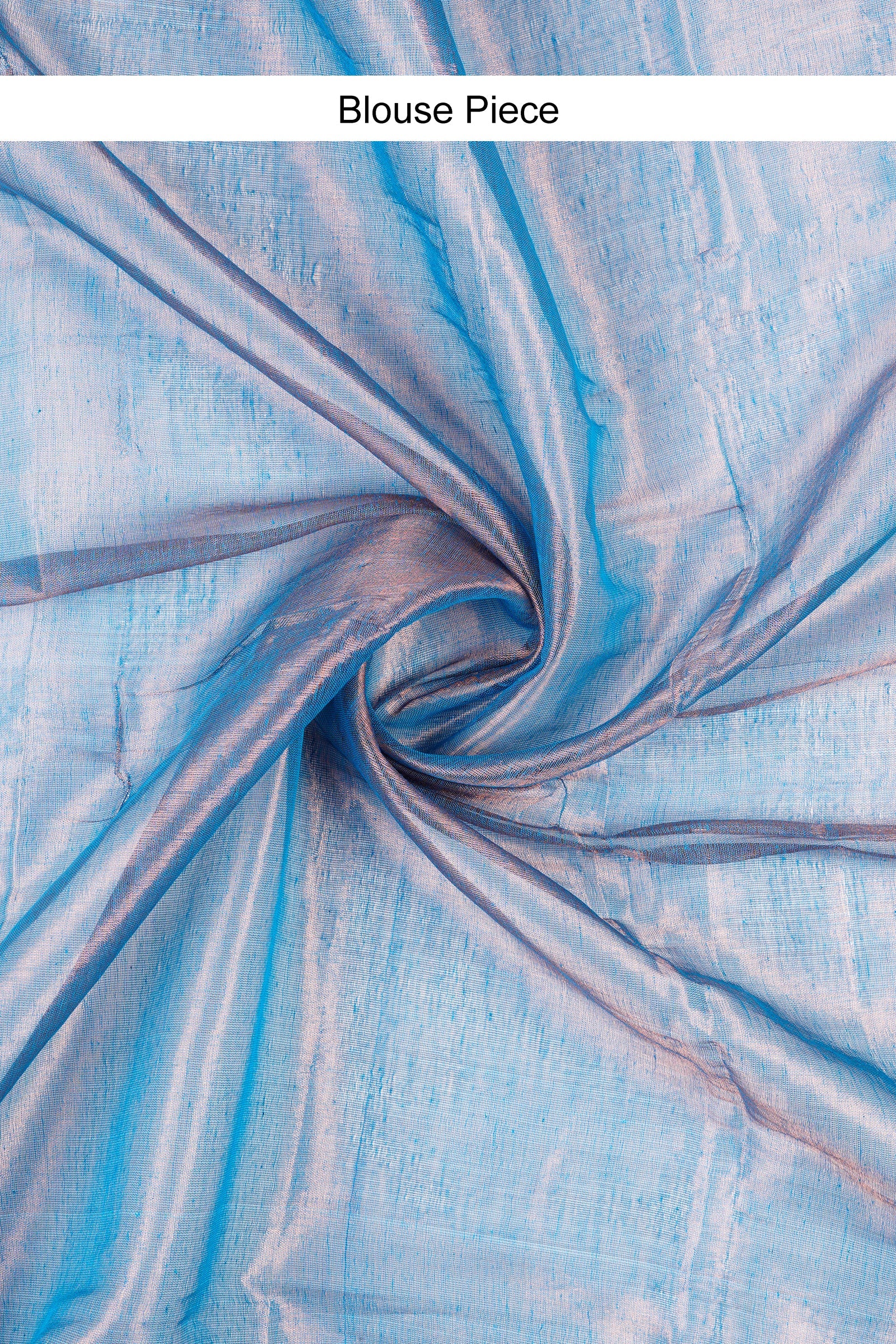 Teejh Trishika Dark Blue Tissue Saree