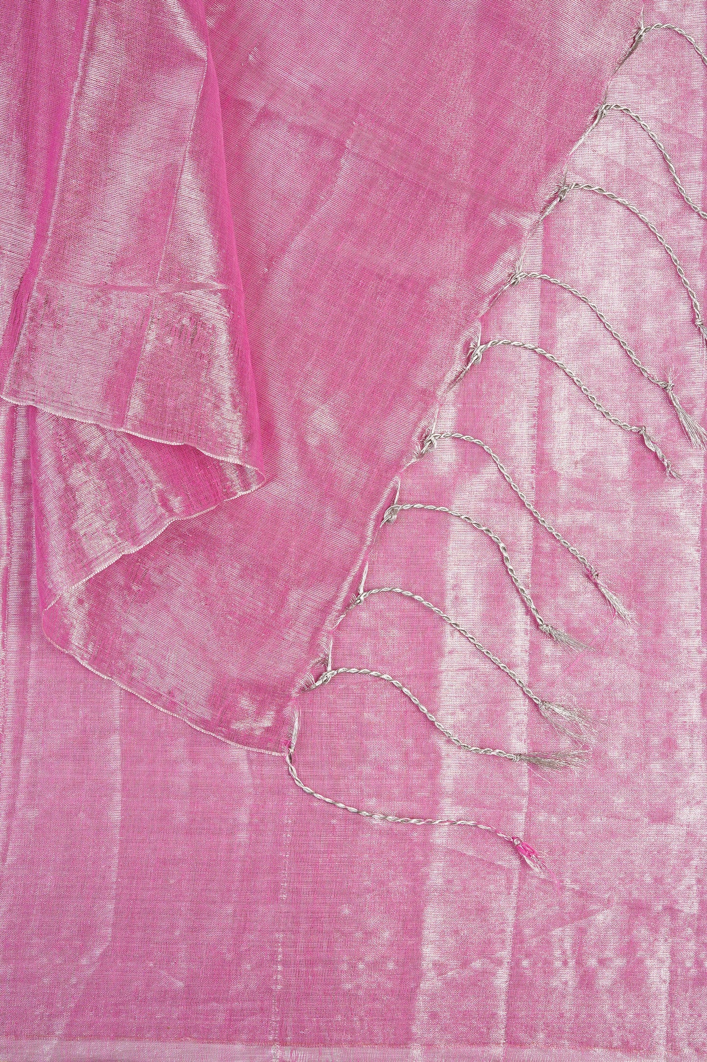 Teejh Trishika Pink Tissue Saree
