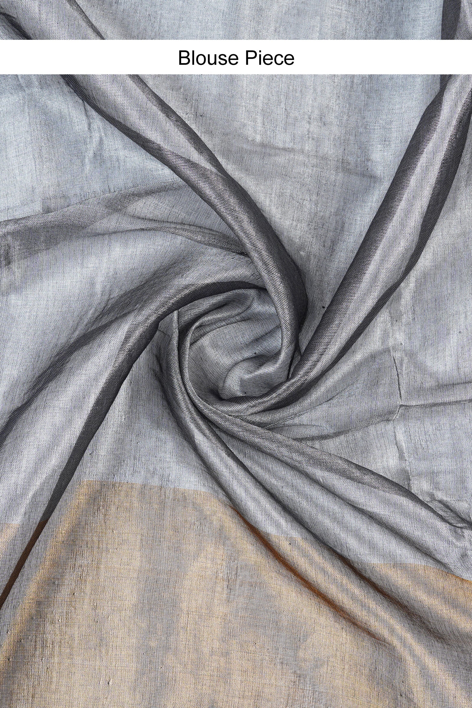 Teejh Aaryani Gold and Silver Tissue Silk Saree
