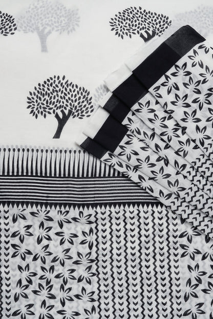 Teejh Sharada Mulmul Cotton Saree