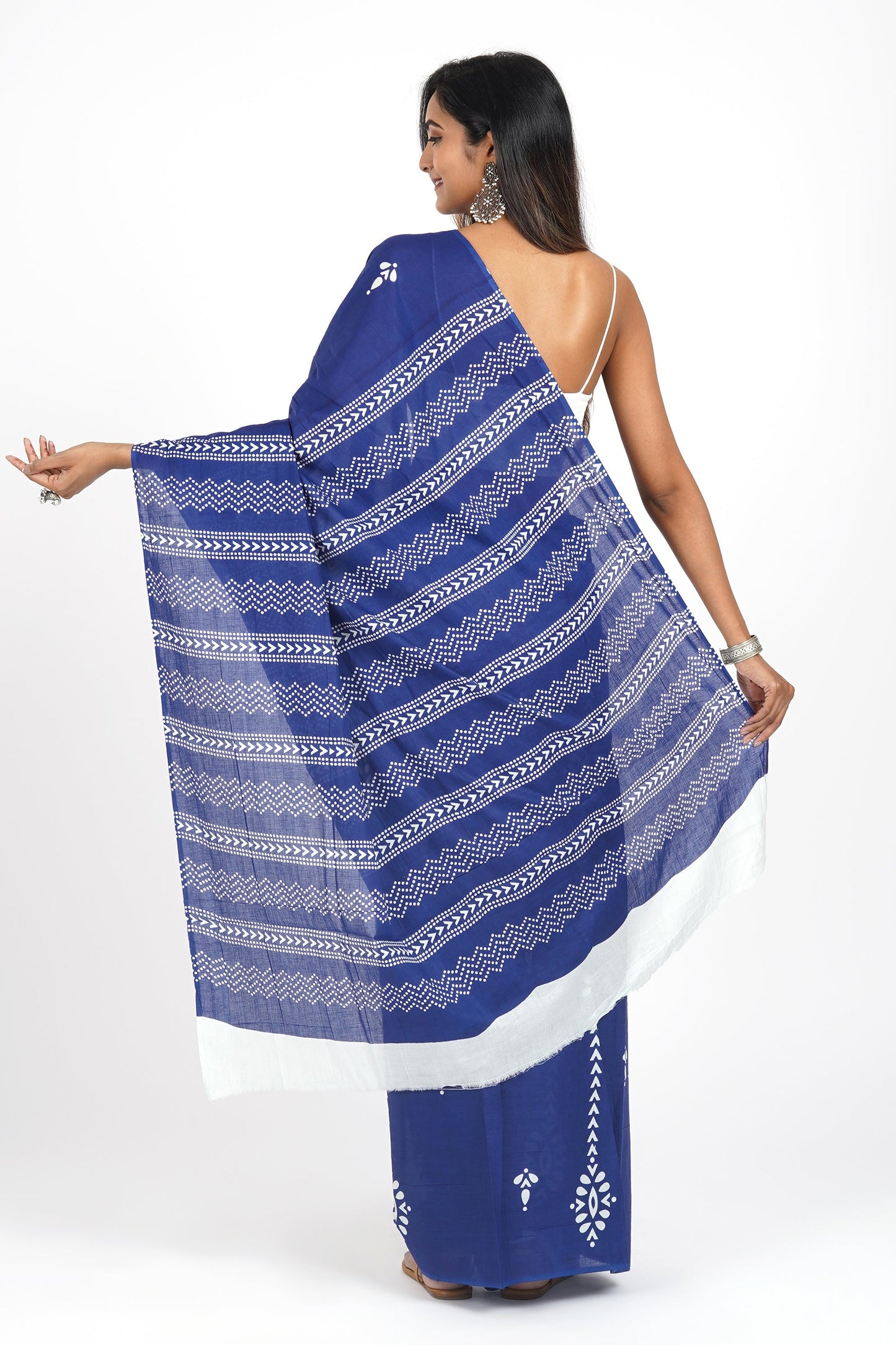 Teejh Bhavani Mulmul Cotton Saree