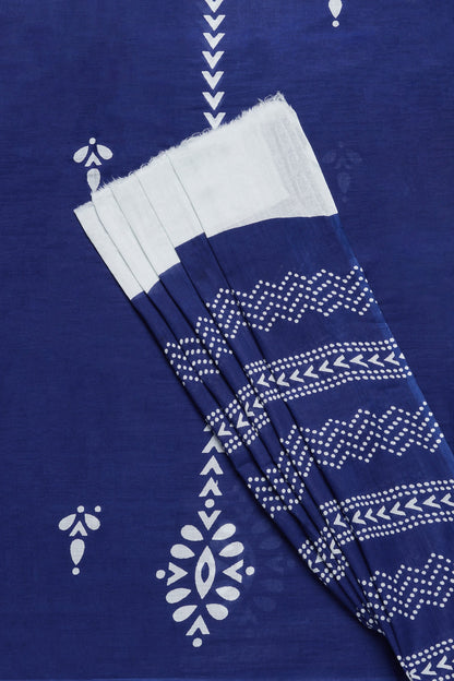 Teejh Bhavani Mulmul Cotton Saree