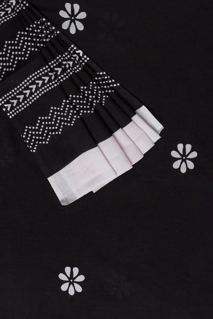 Teejh Shakuntala Mulmul Cotton Saree