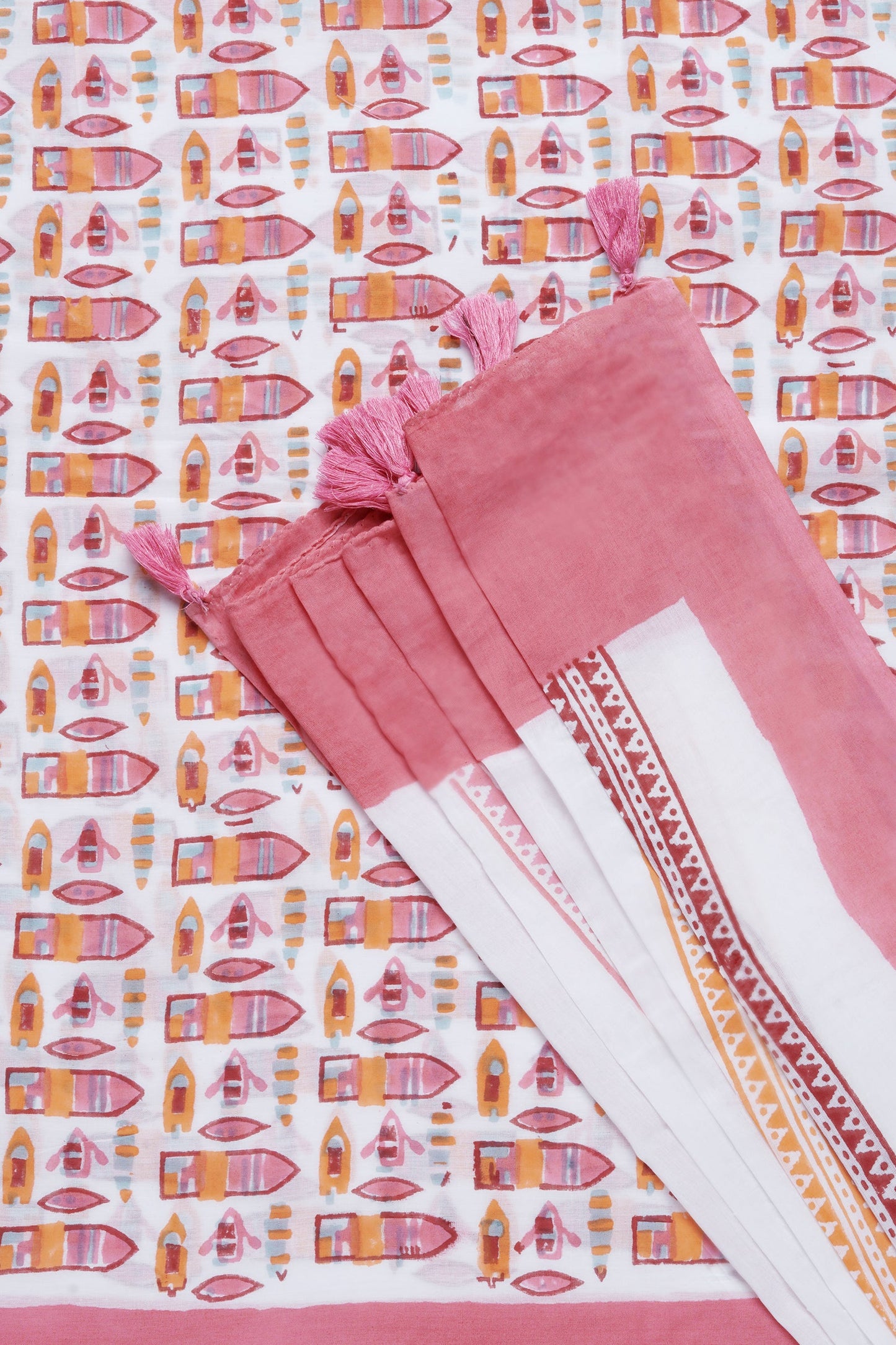 Teejh Jyotsna Mulmul Cotton Saree