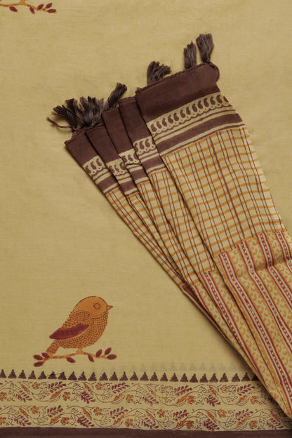 Teejh Vimala Mulmul Cotton Saree