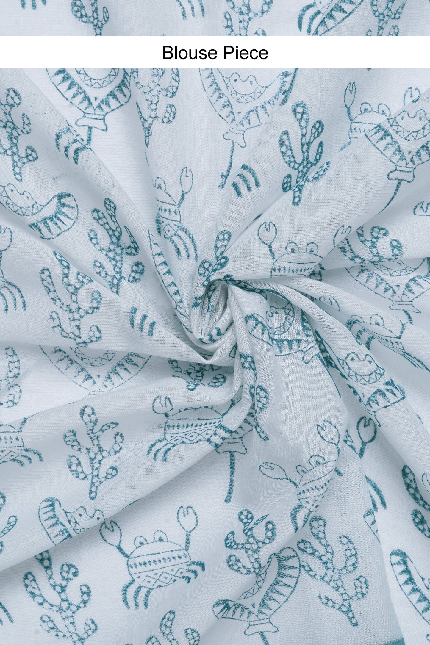 Teejh Shubhra Mulmul Cotton Saree