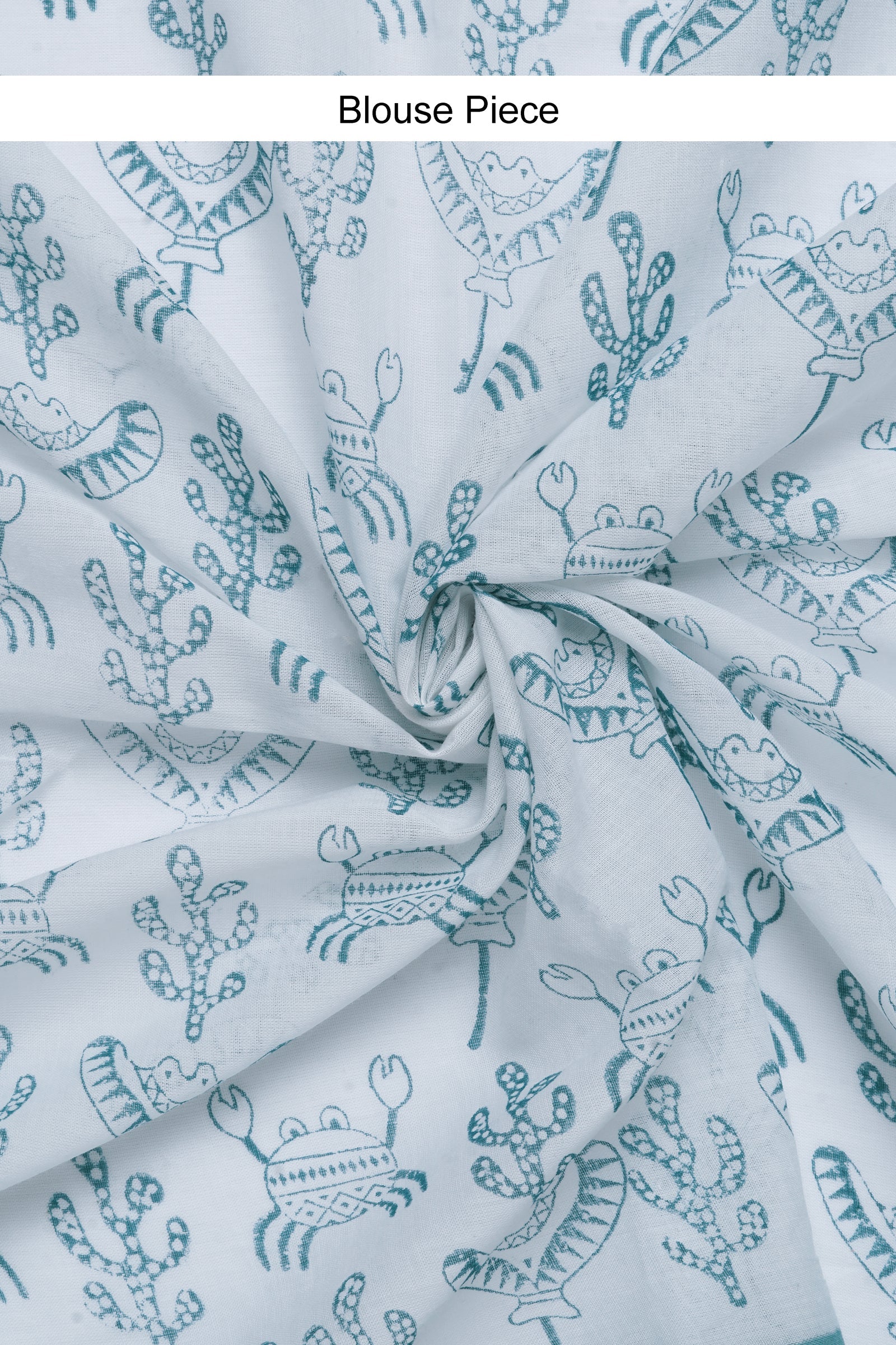 Teejh Shubhra Mulmul Cotton Saree