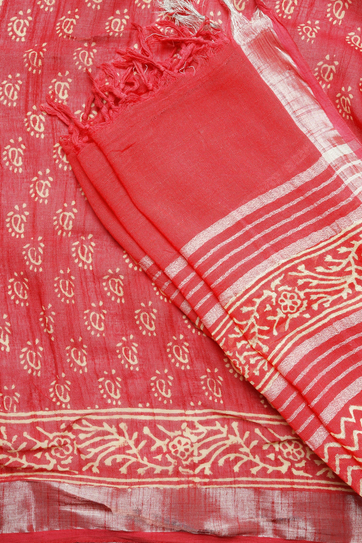 Teejh Shakuntala Linen Saree