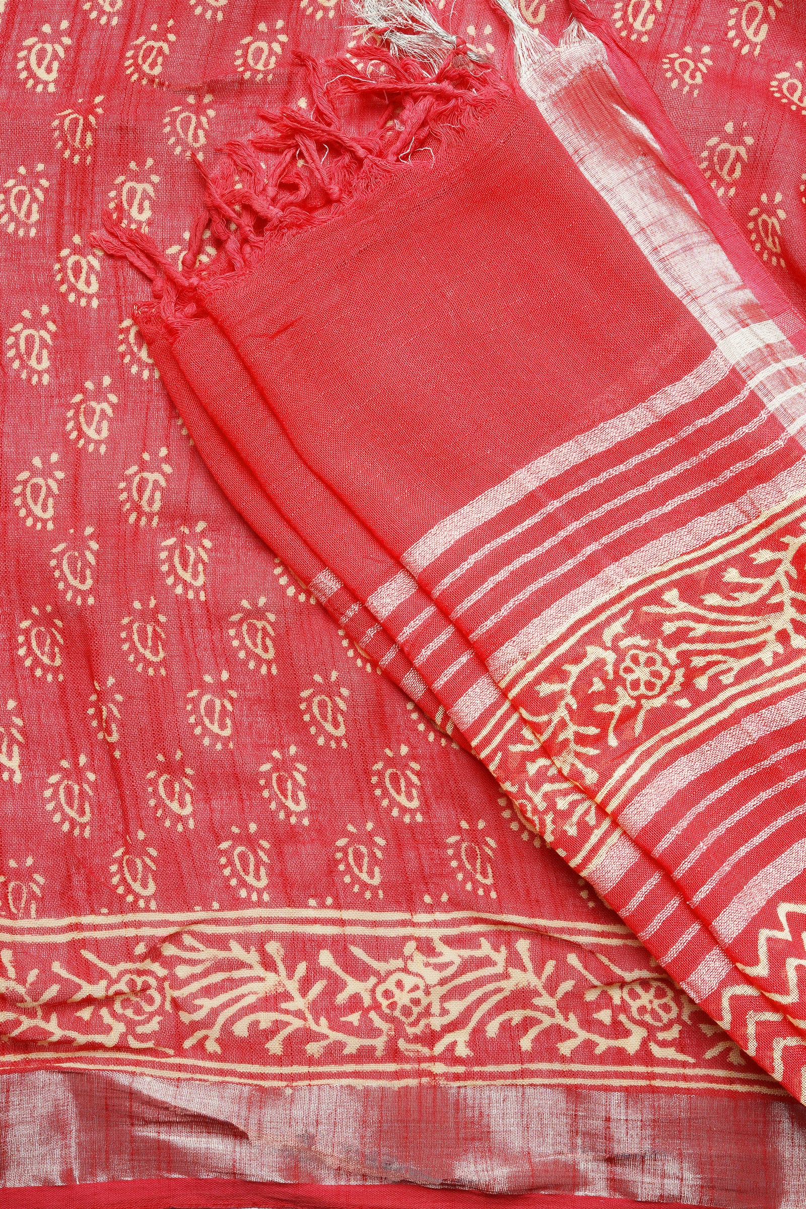 Teejh Shakuntala Linen Saree