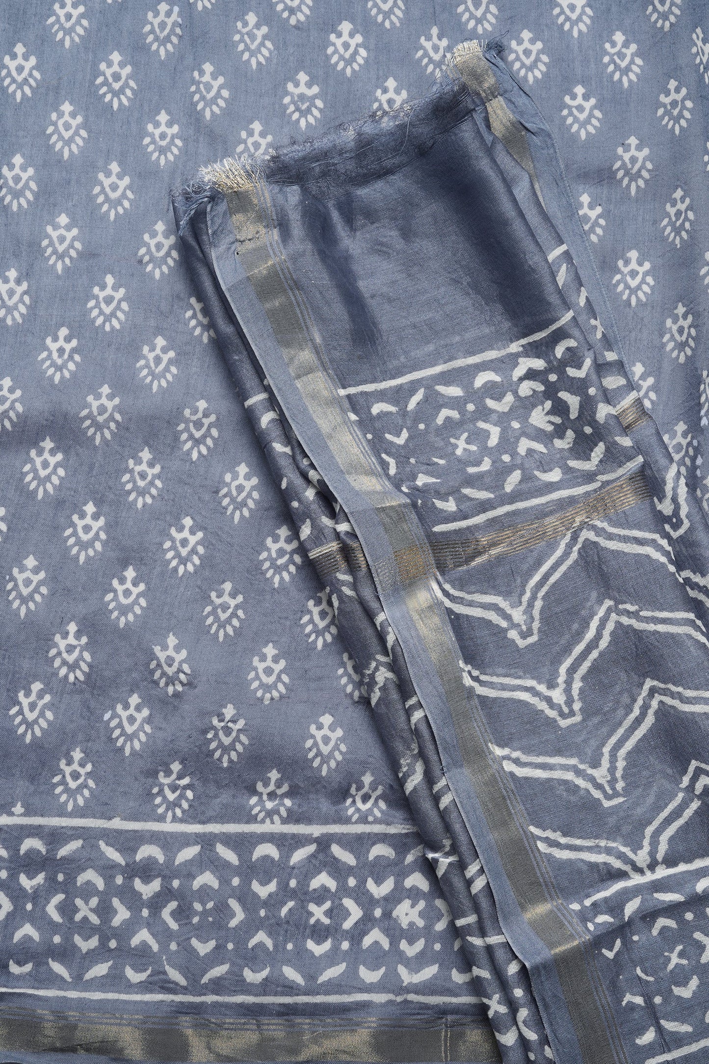 Teejh Pritha Chanderi Saree