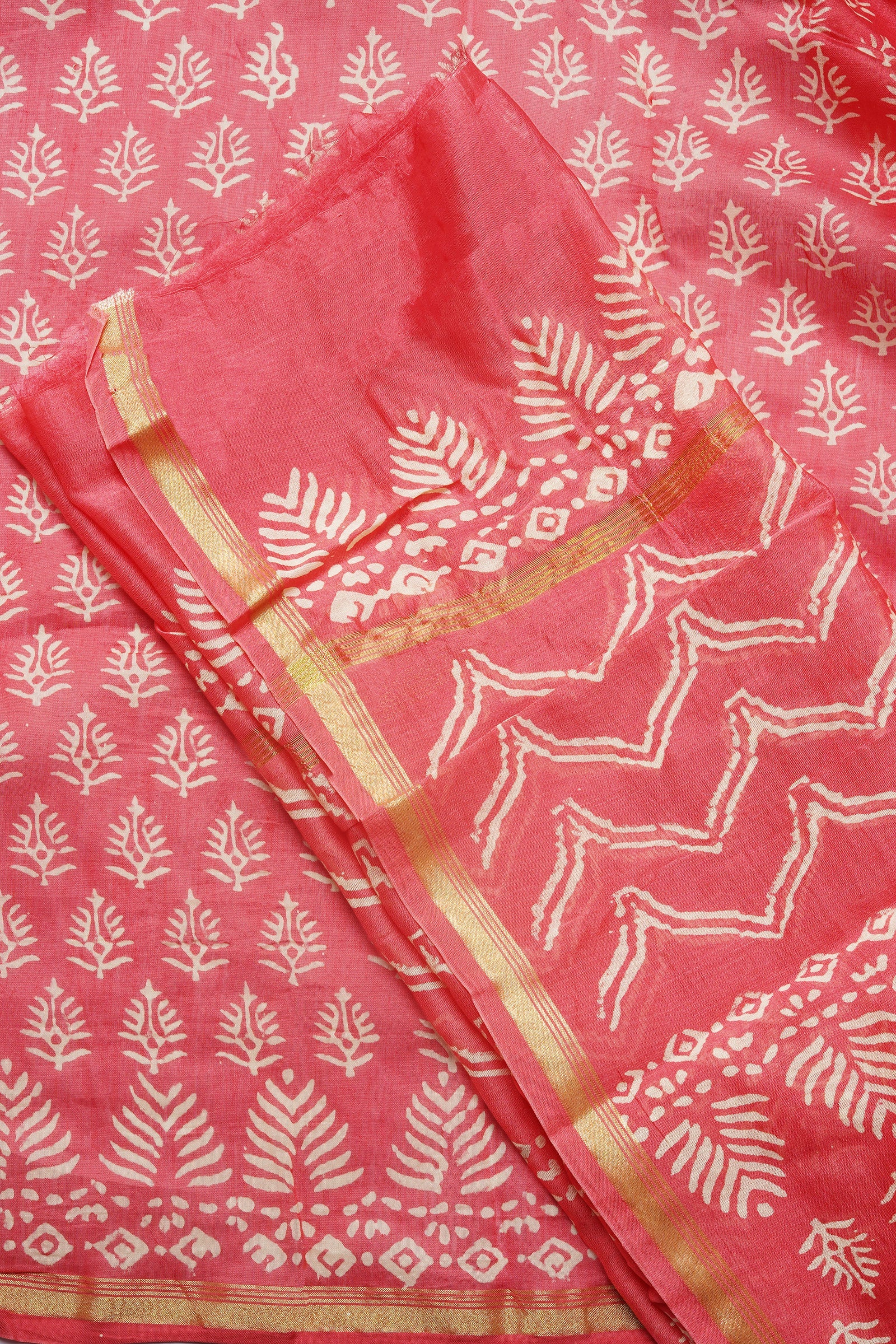 Teejh Manorama Chanderi Saree