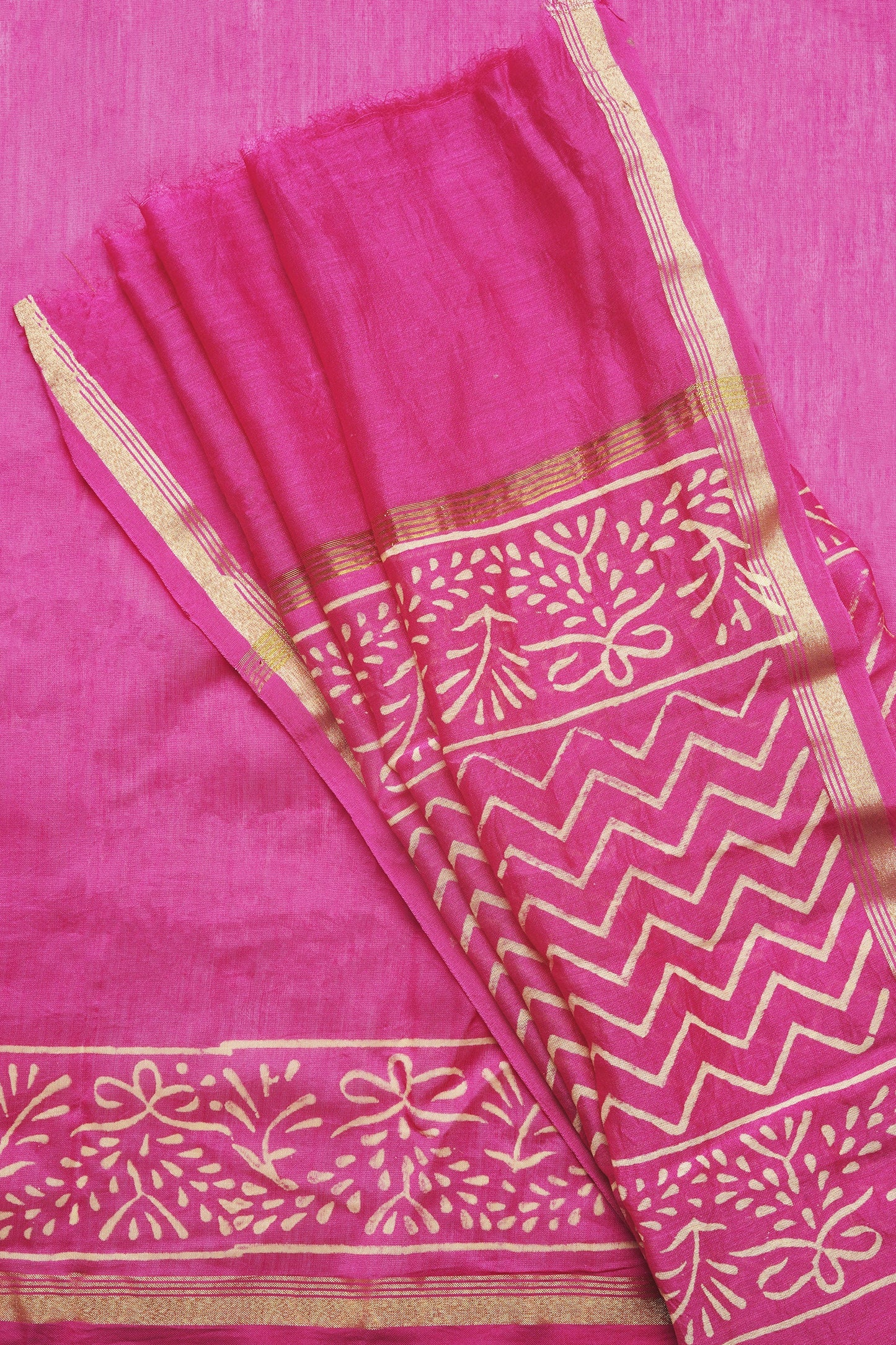 Teejh Sridevi Chanderi Saree