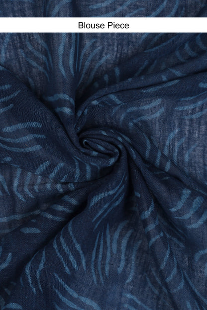 Teejh Navy Serenade Saree