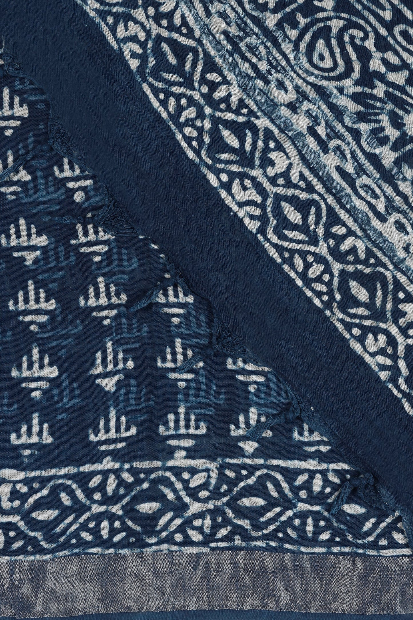Teejh Ethereal Navy Saree