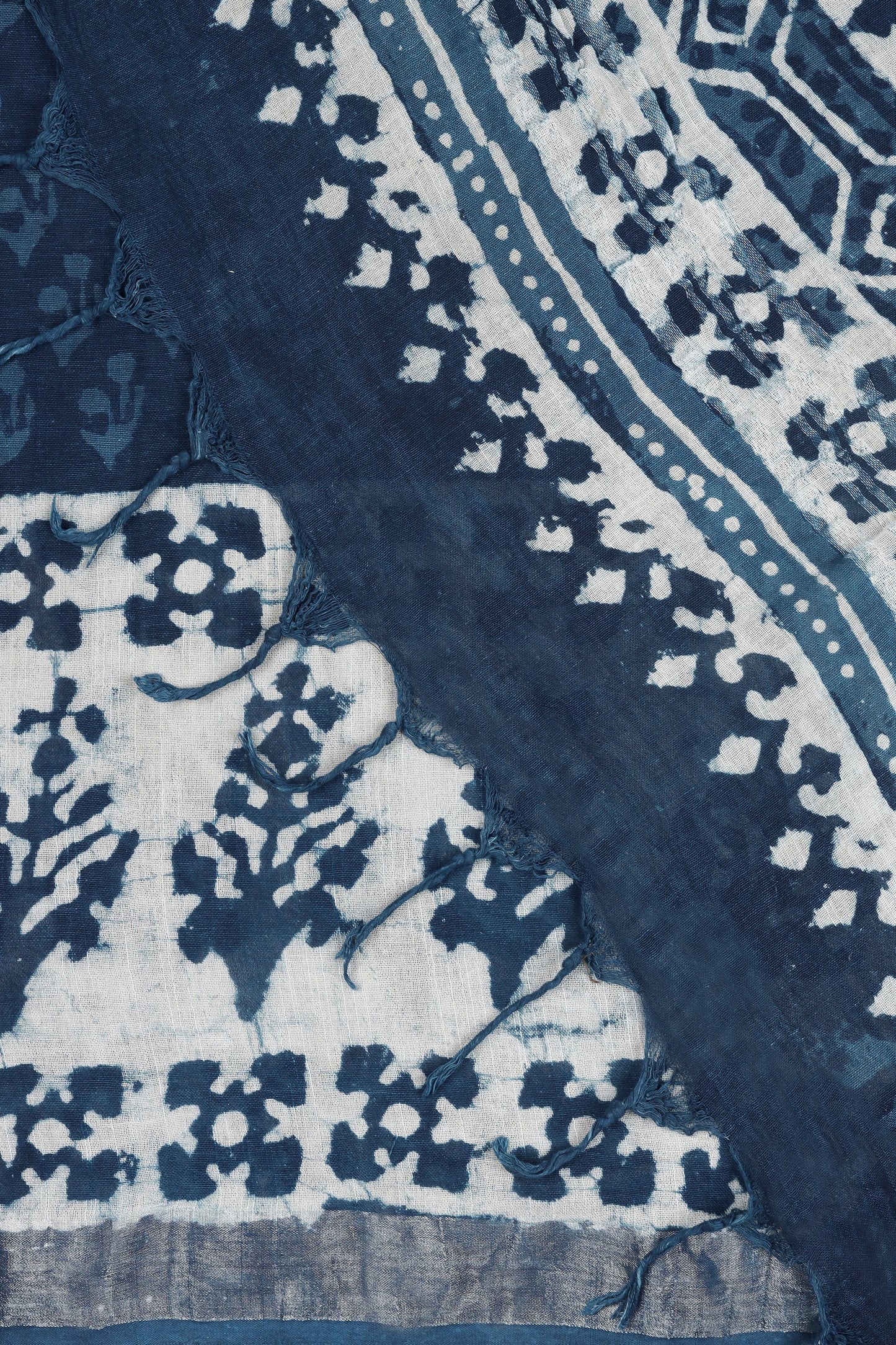 Teejh Moonlit Linen Saree