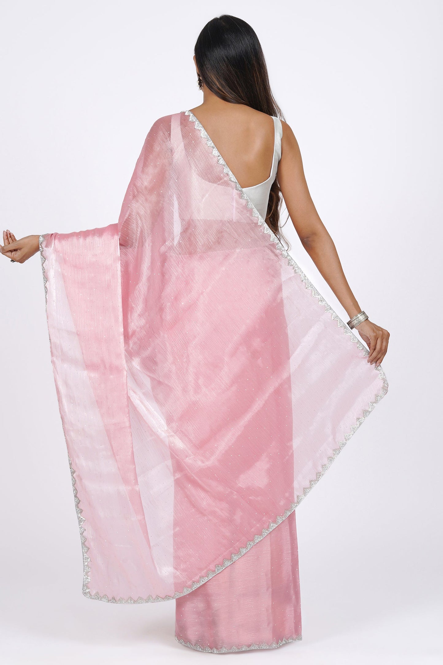 Teejh Orchid Whisper Tissue Saree