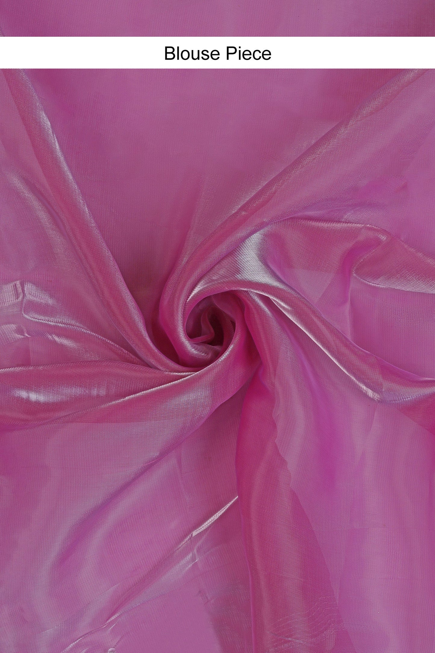 Teejh Pearlescent Pink Tissue Saree