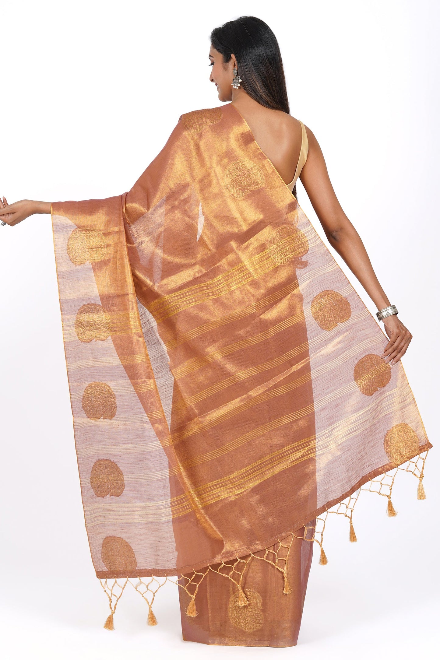 Teejh Gitanjali Tissue Silk Saree