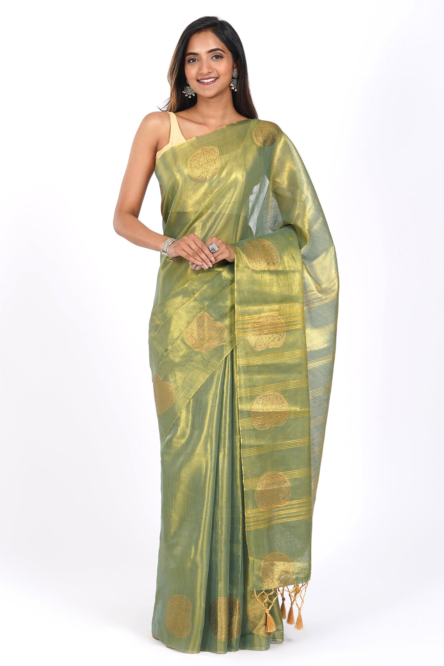 Teejh Shakti Tissue Silk Saree