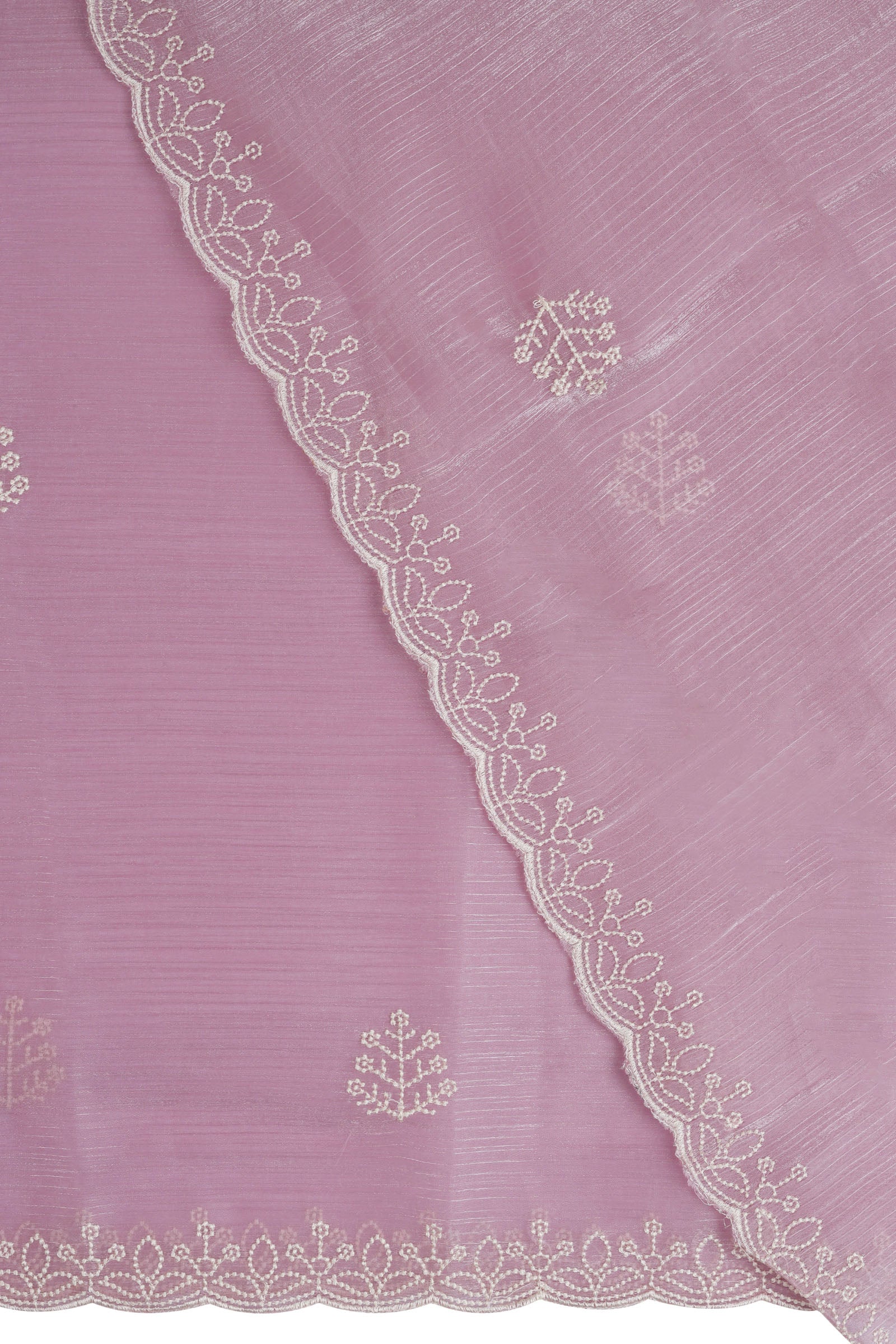 Teejh Vasanta  Onion Pink Tissue Saree