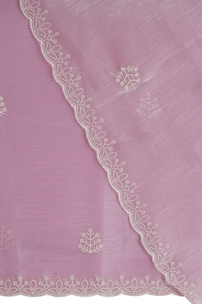 Teejh Vasanta  Onion Pink Tissue Saree