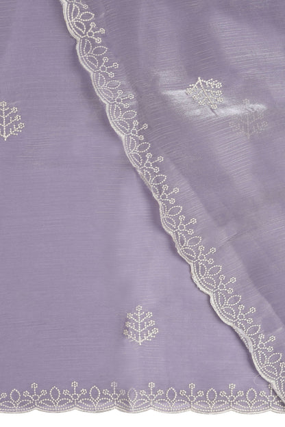 Teejh Vasanta Lilac Tissue Saree
