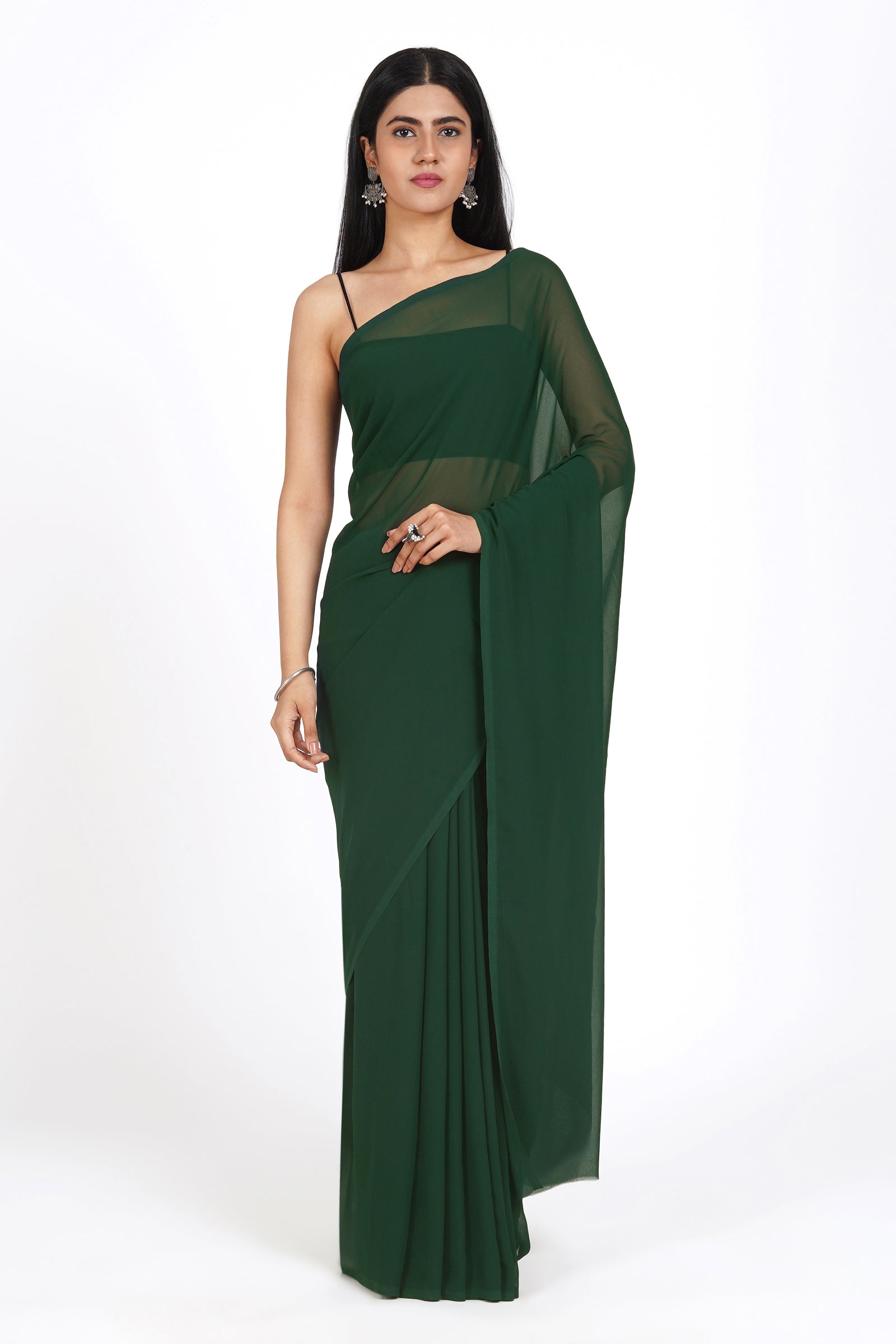 Teejh Parineeti  Georgette Saree