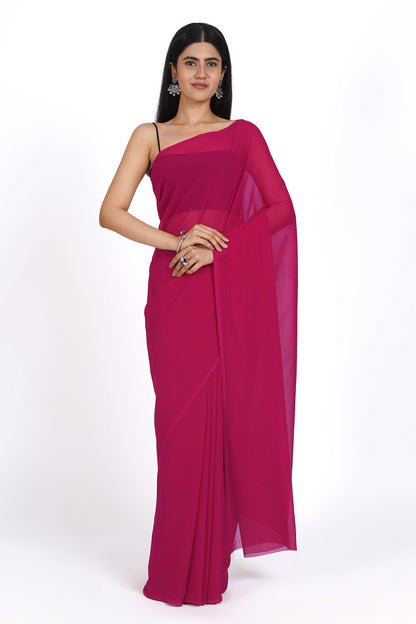 Teejh Madhushi Georgette Saree