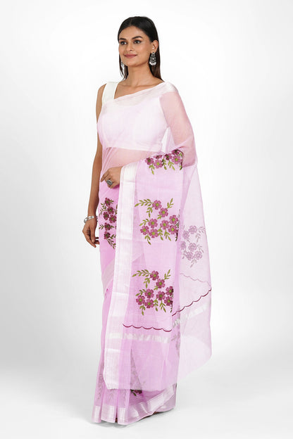 Teejh Kriti Kota Embroidered Saree