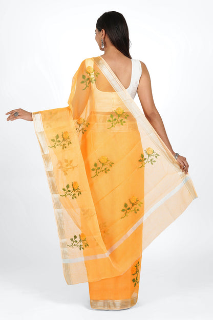 Teejh Sriya Kota Embroidered Saree